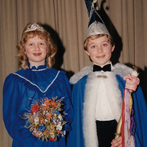 1989 Kinderprinzenpaar - Rupp Daniel I. & Wachter Melanie I. (Gerner)