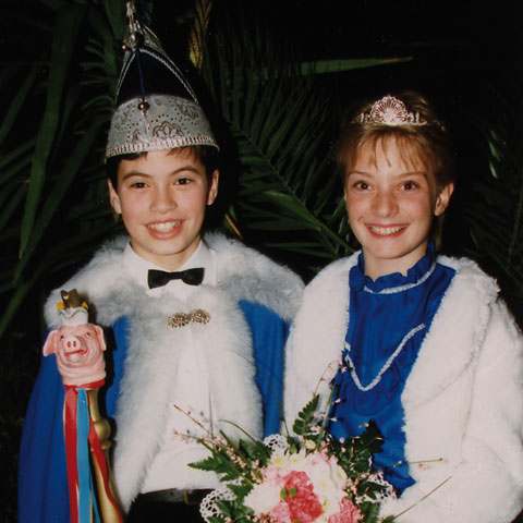1990 Kinderprinzenpaar - Stumpf Andreas II. & Jesberger Heidi I.