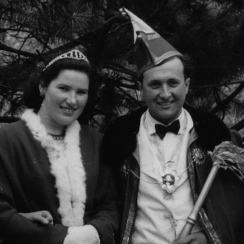 1958 Prinzenpaar - Nunn Walter I. & Hildegard I. (geb. Heller)