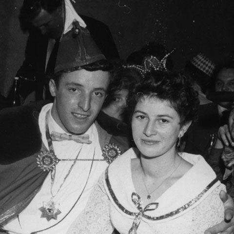 1960 Prinzenpaar - Göbel Wolfgang I. & Wilma I. (geb. Heller)