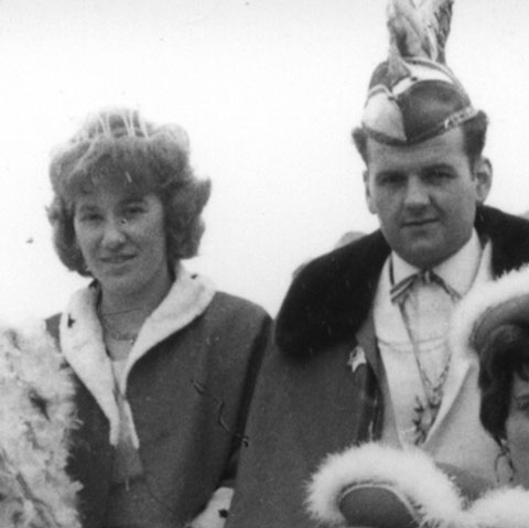 1965 Prinzenpaar - Stumpf Reinhold I. & Rosalinde I. (geb. Ansmann)