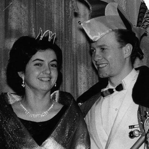 1966 Prinzenpaar - Wachter Horst I. & Marianne I. (geb. Nied)