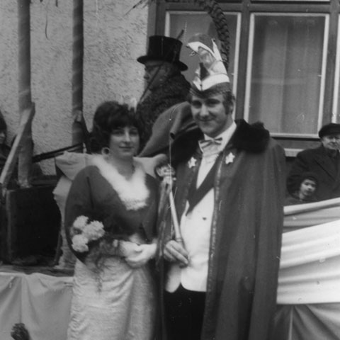 1971 Prinzenpaar - Rupp Oskar I. & Hümmer Helga I.
