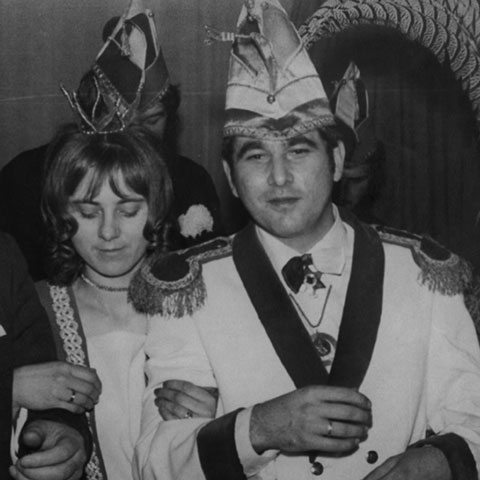 1972 Prinzenpaar - Frank Rudolf I. & Leni I. (geb. Kappes)