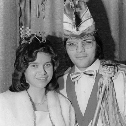 1975 Prinzenpaar - Arnold Rudi I. & Margit I. (geb. Stumpf)