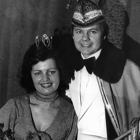 1977 Prinzenpaar - Rupp Gerd I. & Rosa II. (geb. Beck)