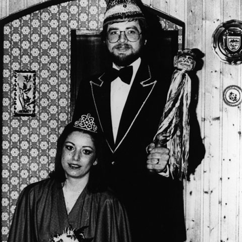 1980 Prinzenpaar - Rupp Albert I. & Anneliese I. (geb. Fohmann)