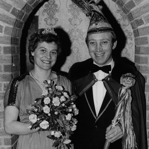 1981 Prinzenpaar - Jesberger Berthold I. & Rita I. (geb. Jendrykiewicz)