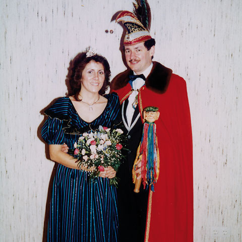 1984 Prinzenpaar - Schmitt Willi I. & Thea I. (geb. Betz)