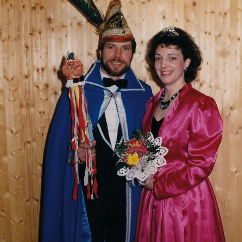 1988 Prinzenpaar - Leuser Reinhold III. & Anita II. (geb. Schiemer)