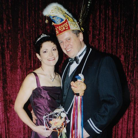 2002 Prinzenpaar - Goseling Hubert I. & Iris I. (geb. Nied)