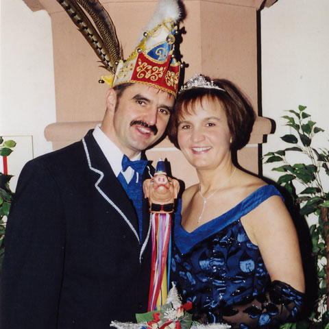 2003 Prinzenpaar - Geißler Edgar I. & Silvia I. (geb. Neckermann)