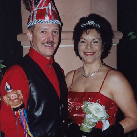 2005 Prinzenpaar - Hügel Dieter I. & Heike II. (geb. Beier)